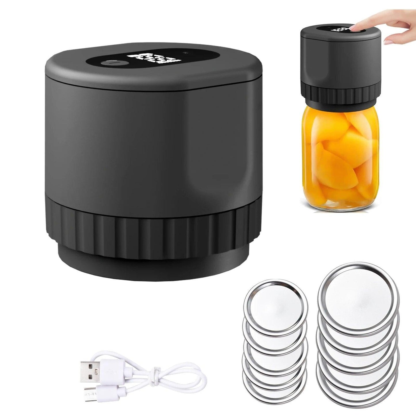 Electric Jar Vacuum Sealer - DwelloMood